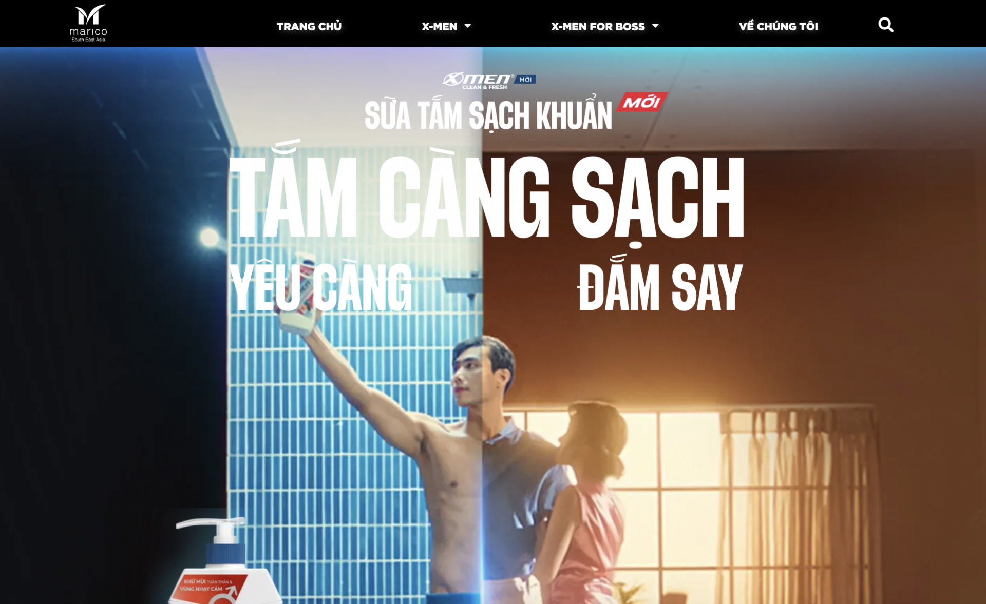 Website nhãn hàng X-men