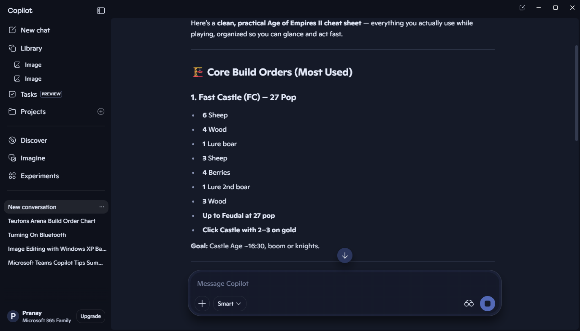 Bảng cheat sheet tạo bởi Copilot AI